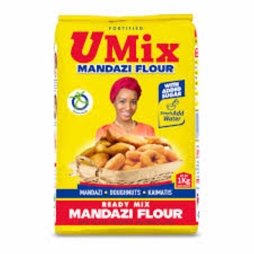 U-MIX MANDAZI FLOUR W SUGAR 1KG